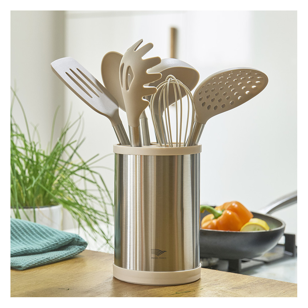 6 ustensiles et leur support