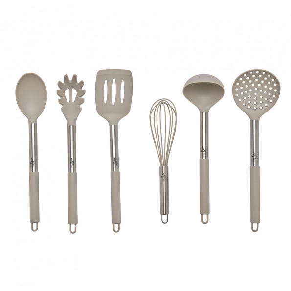 6 ustensiles et leur support