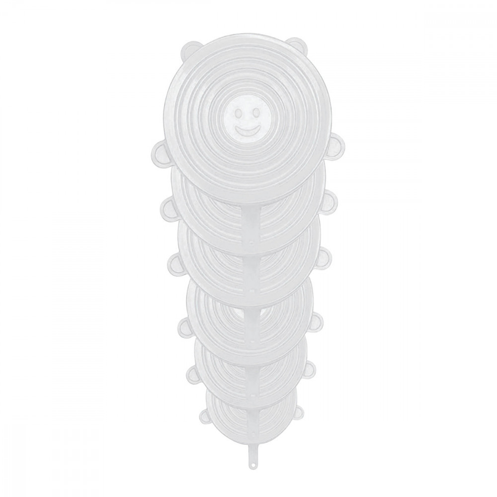 Lot de 6 couvercles extensibles