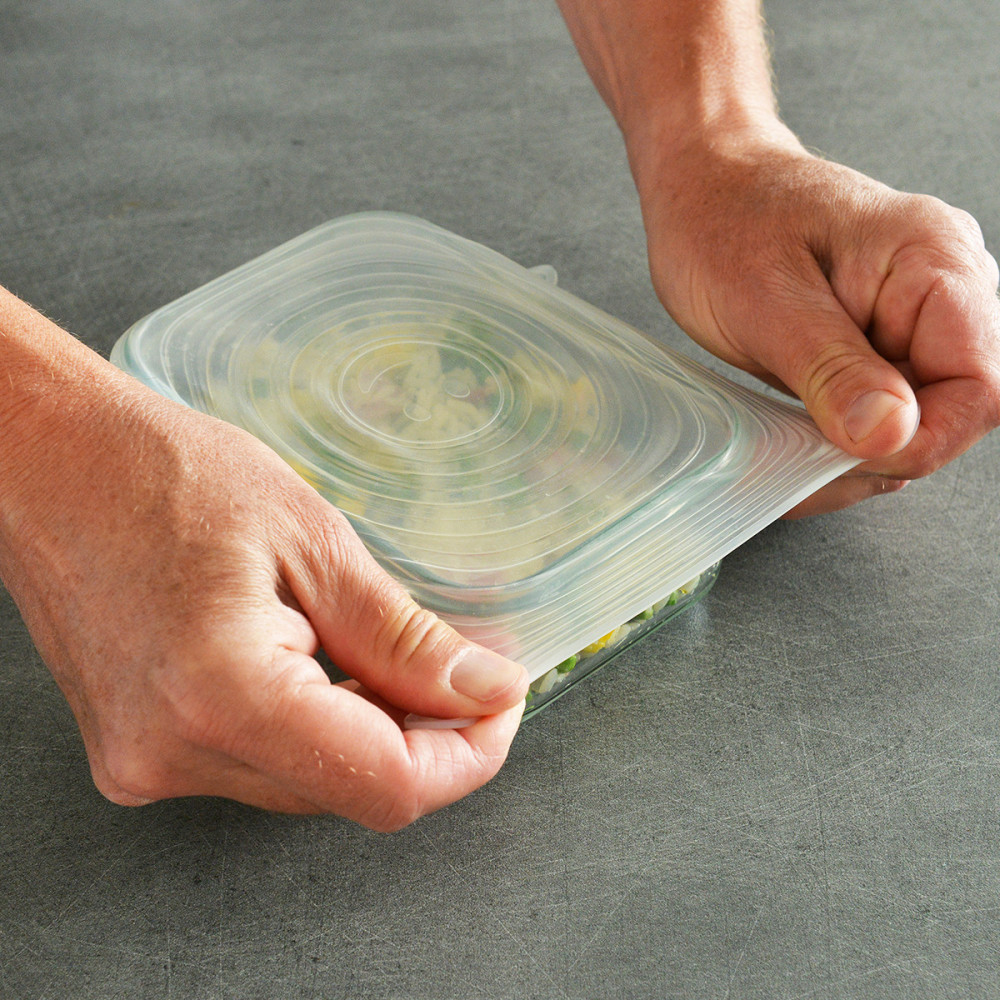 Lot de 6 couvercles extensibles