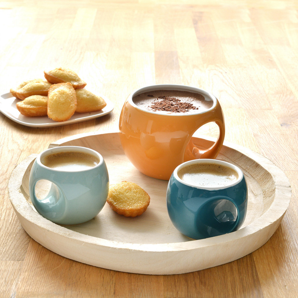 Lot de 6 mugs rétro