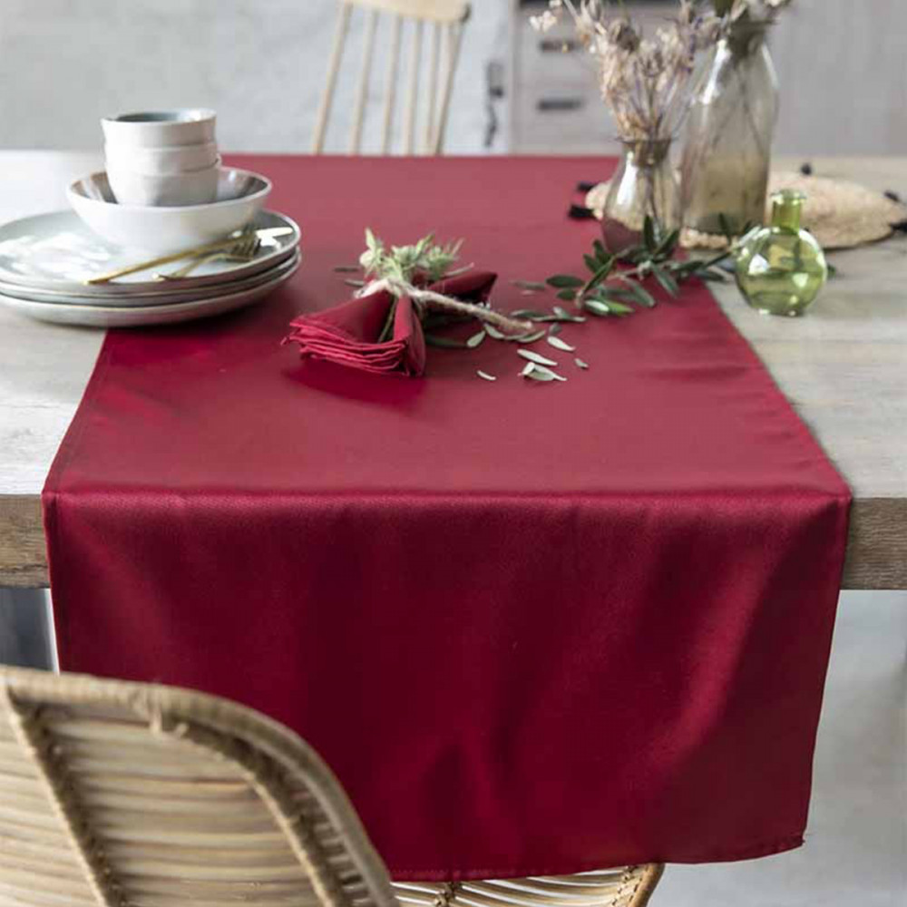 Chemin de table satiné