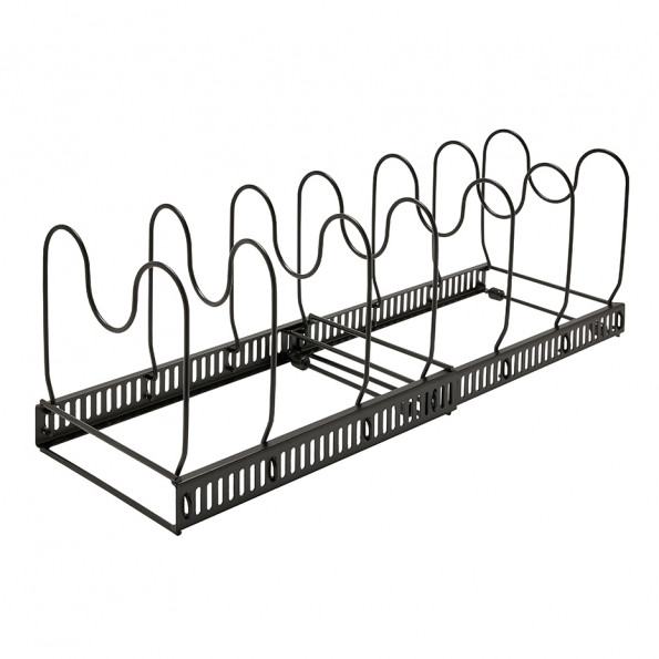 Range-poêles et couvercles ajustable