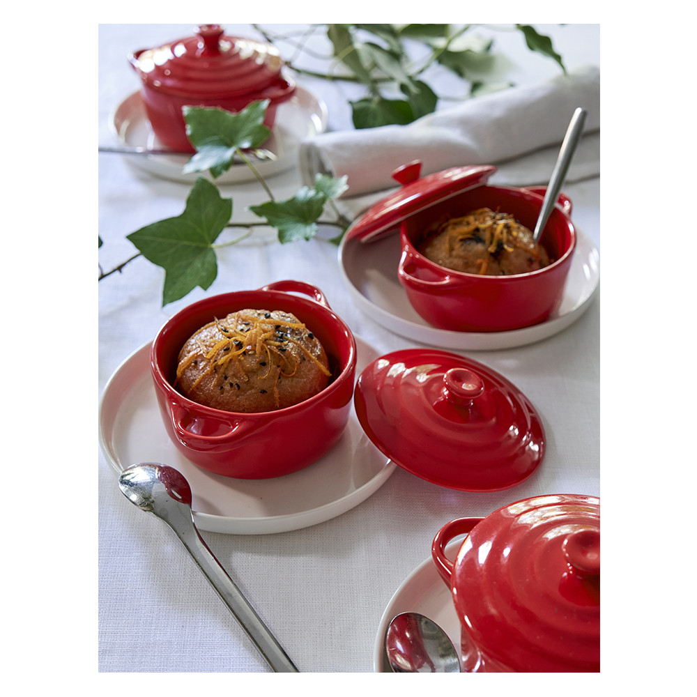 Lot de 4 mini-cocottes