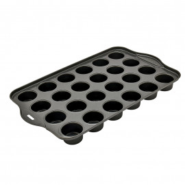 Maxi moule 24 mini muffins fond amovible