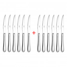 Set de 6 couteaux à steak "ARGELÈS" + 6 couteaux offerts