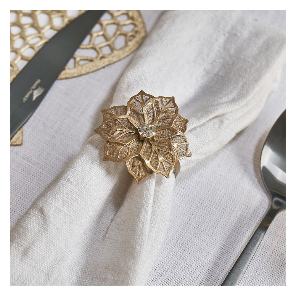 Lot de 6 ronds de serviette