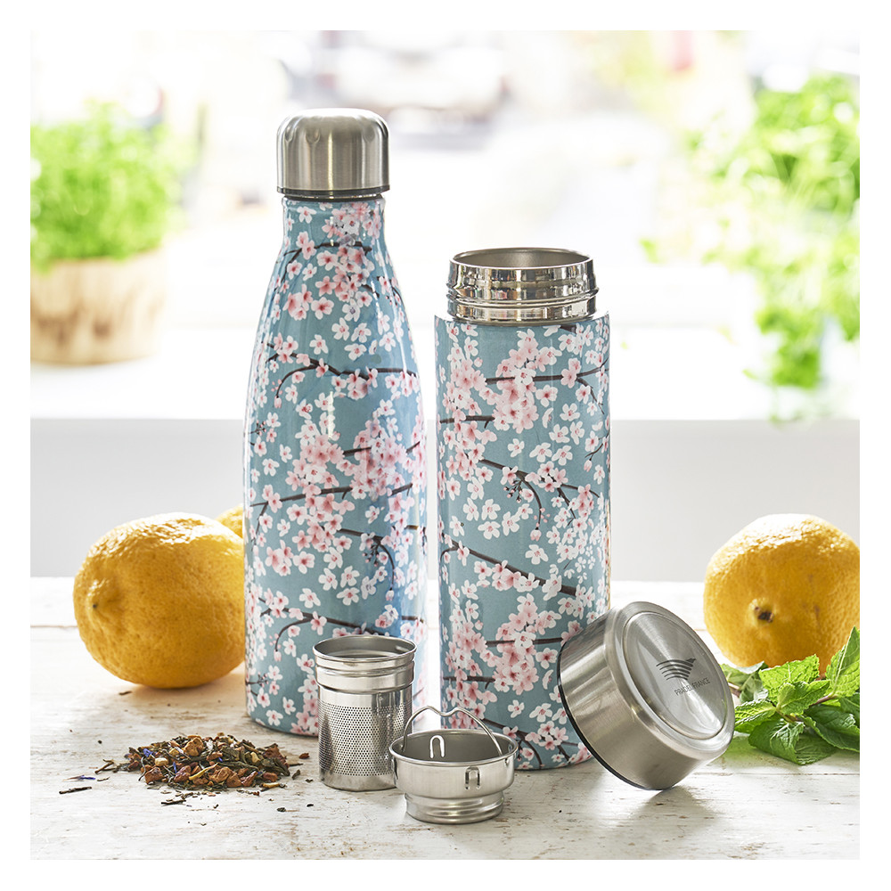 Coffret bouteille et infuseur isothermes