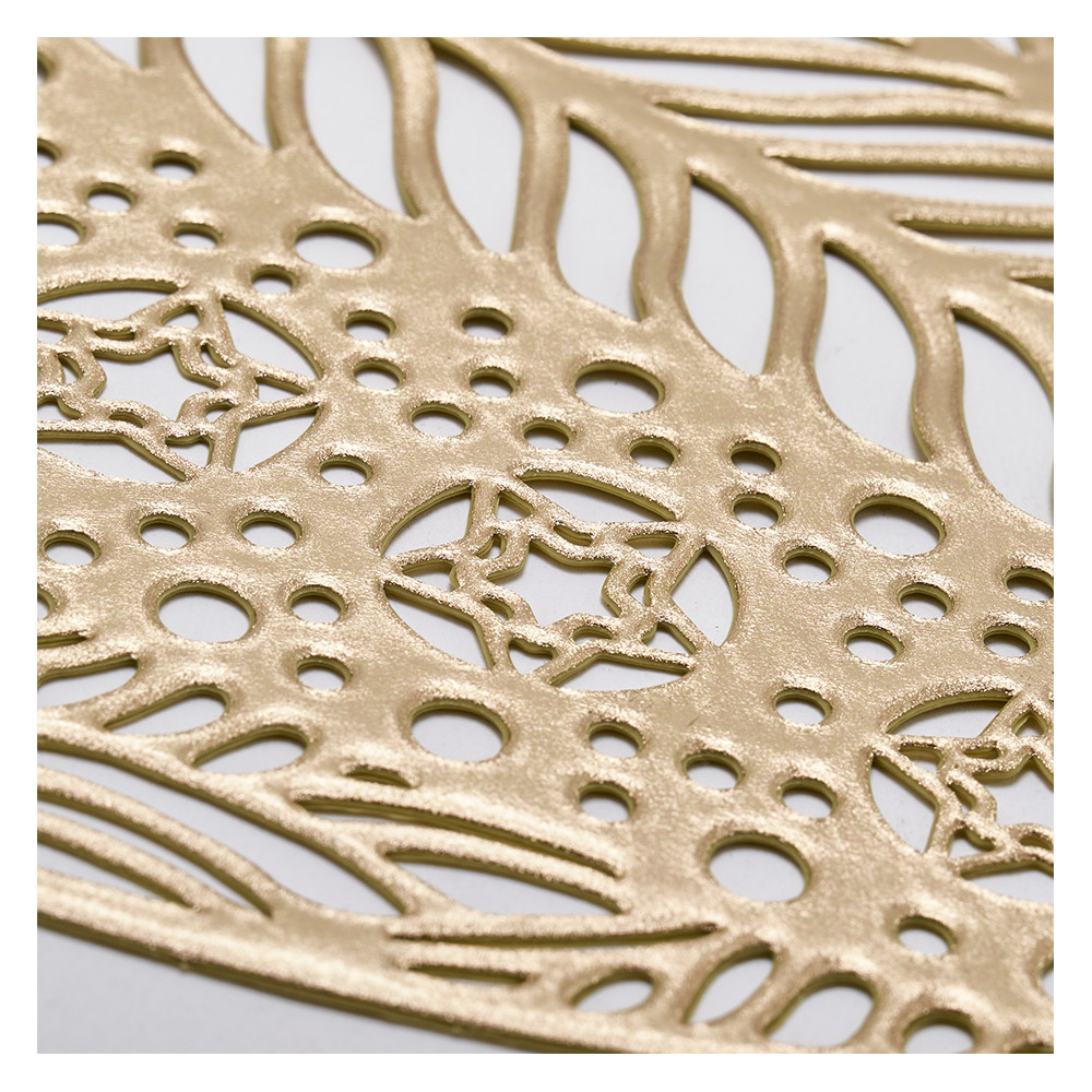 Lot de 4 sets de table forme boule de Noël