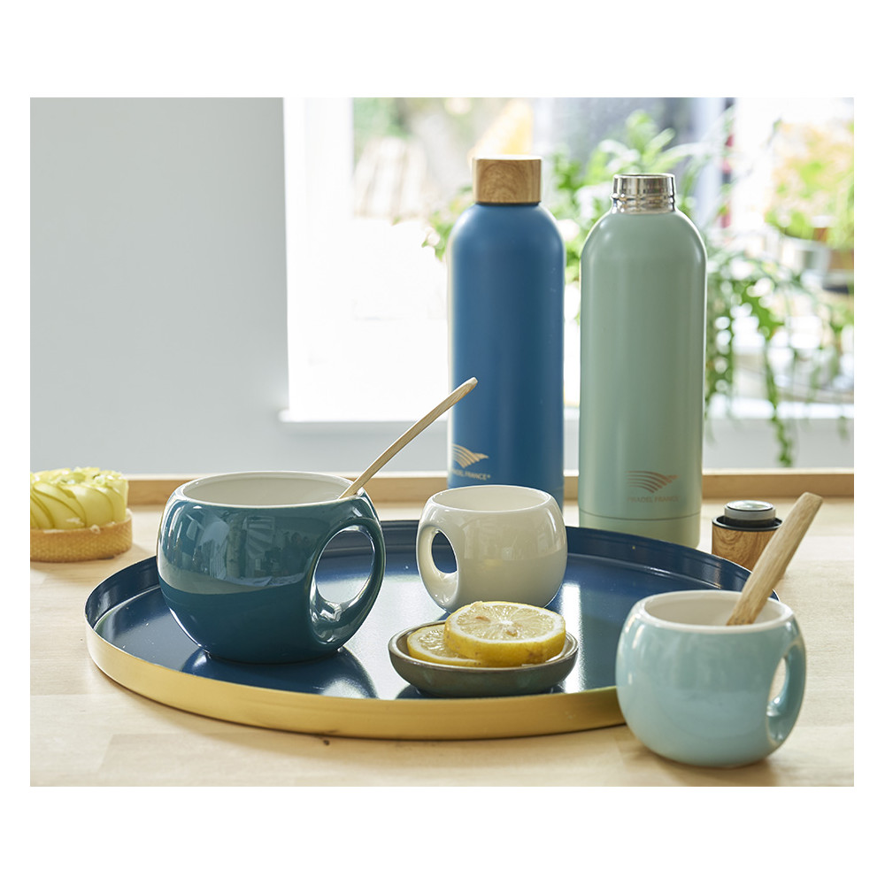 Lot de 6 mugs rétro