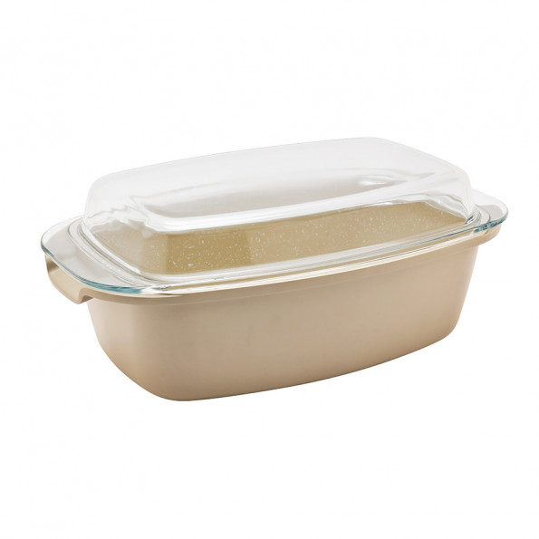 Plat four et son couvercle "ORGANIC"