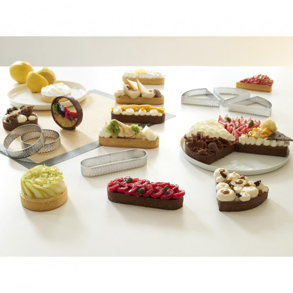 6 cercles à éclairs perforés