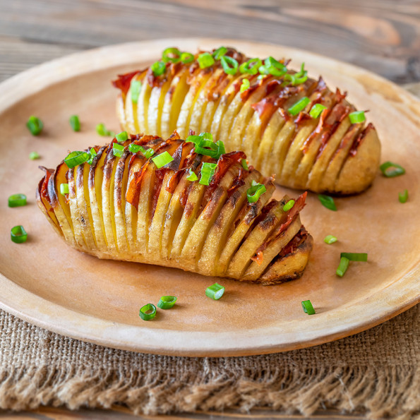 Découpe pomme de terre éventail