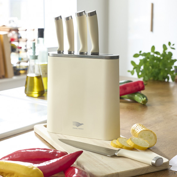 Bloc 5 couteaux vintage