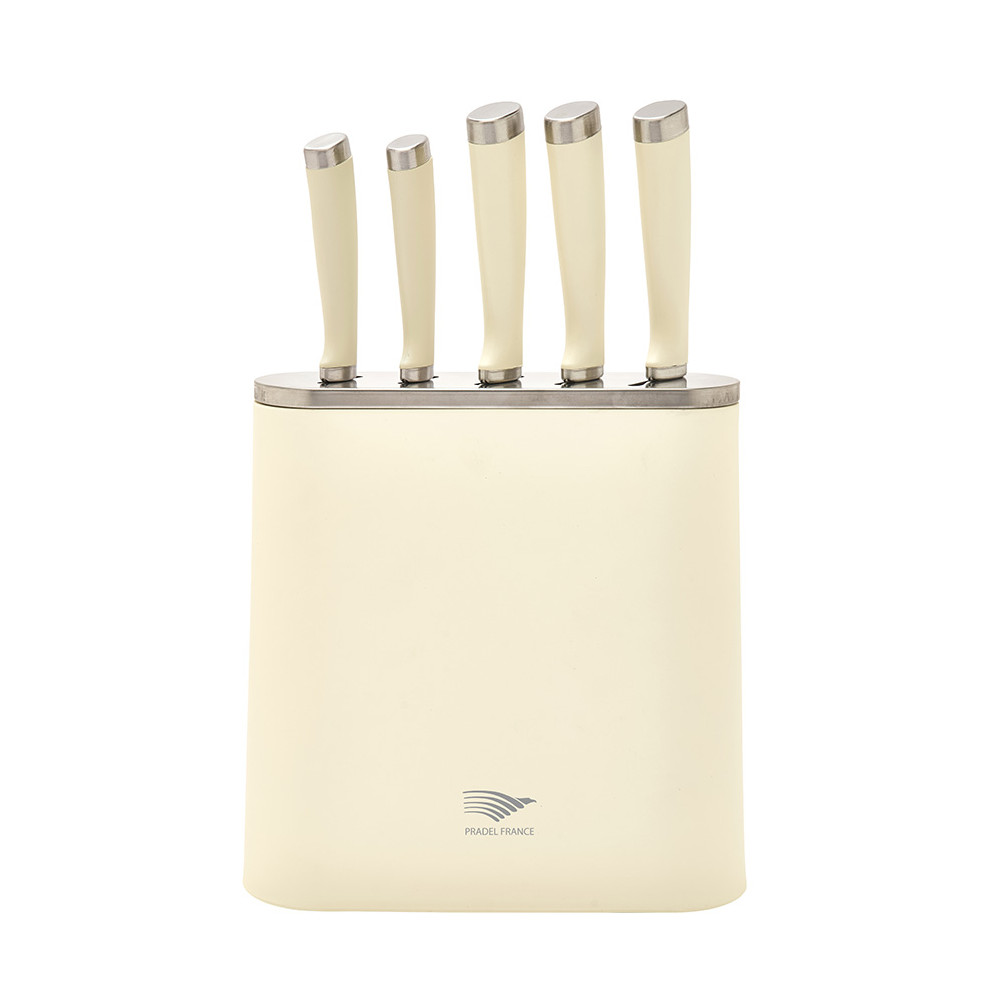 Bloc 5 couteaux vintage