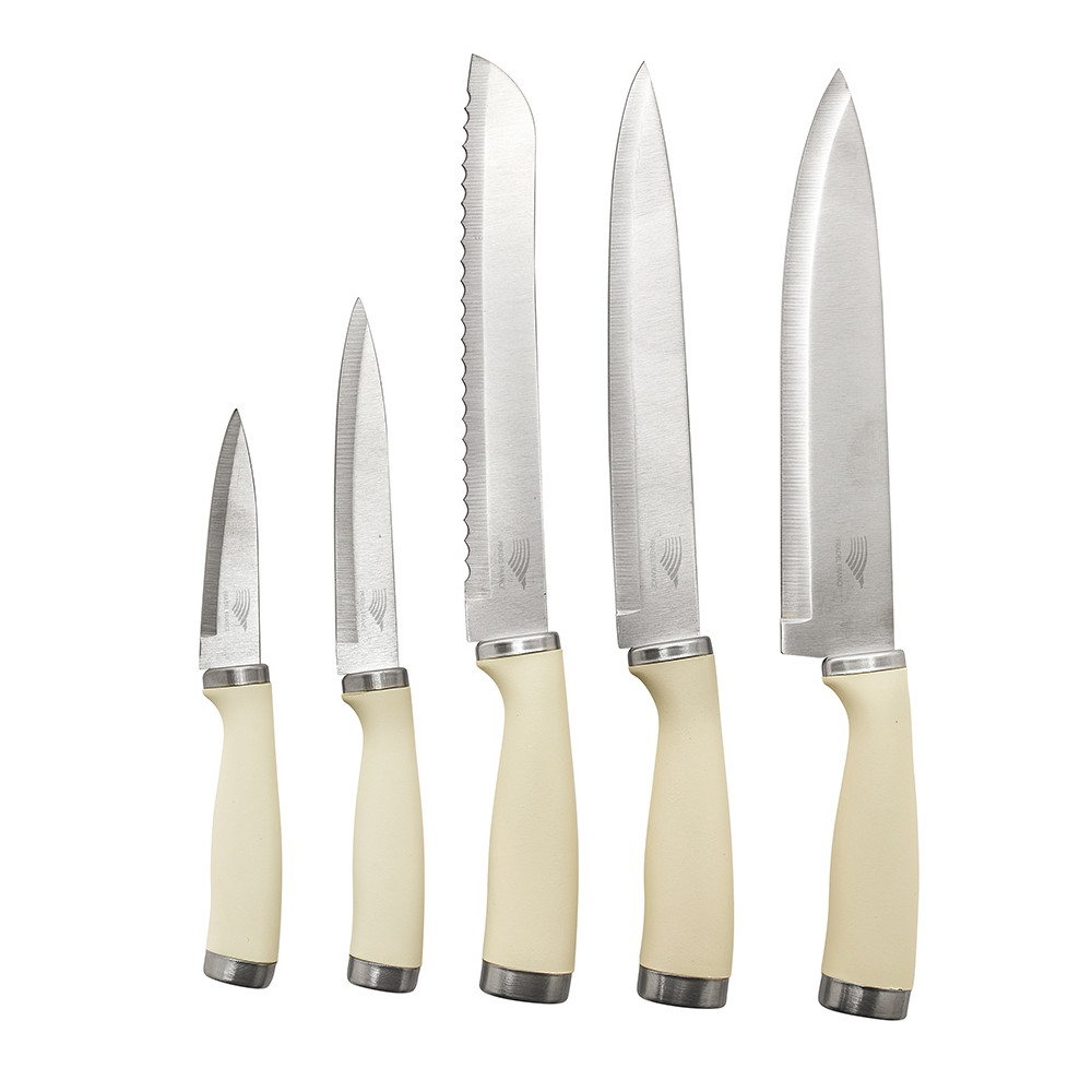 Bloc 5 couteaux vintage