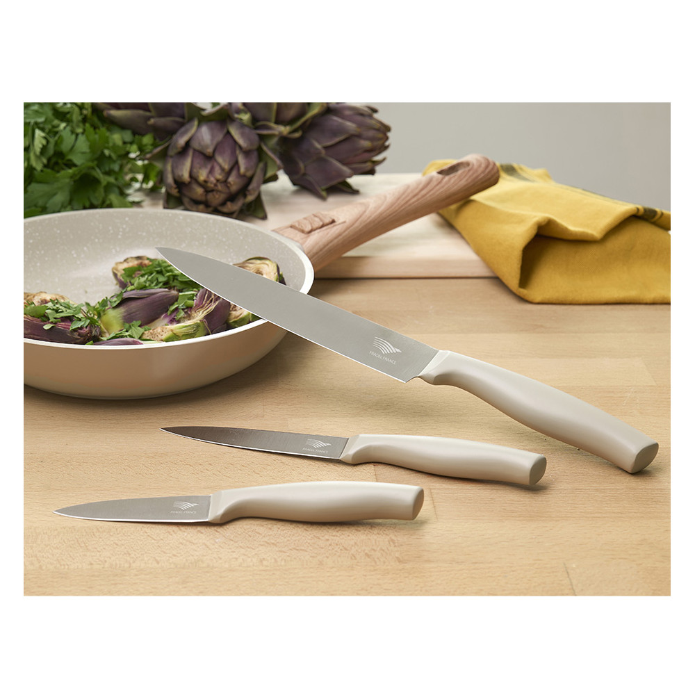Lot de 3 couteaux "Organic"