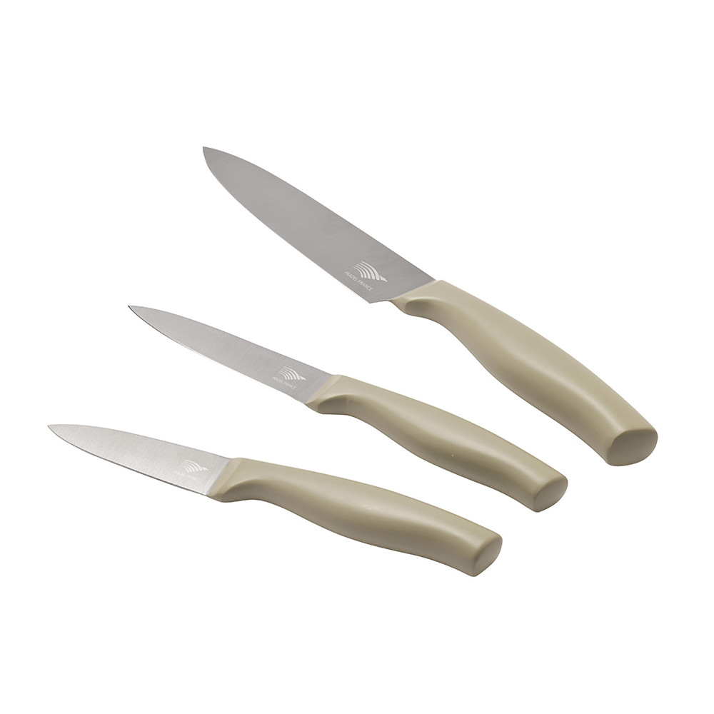 Lot de 3 couteaux "Organic"