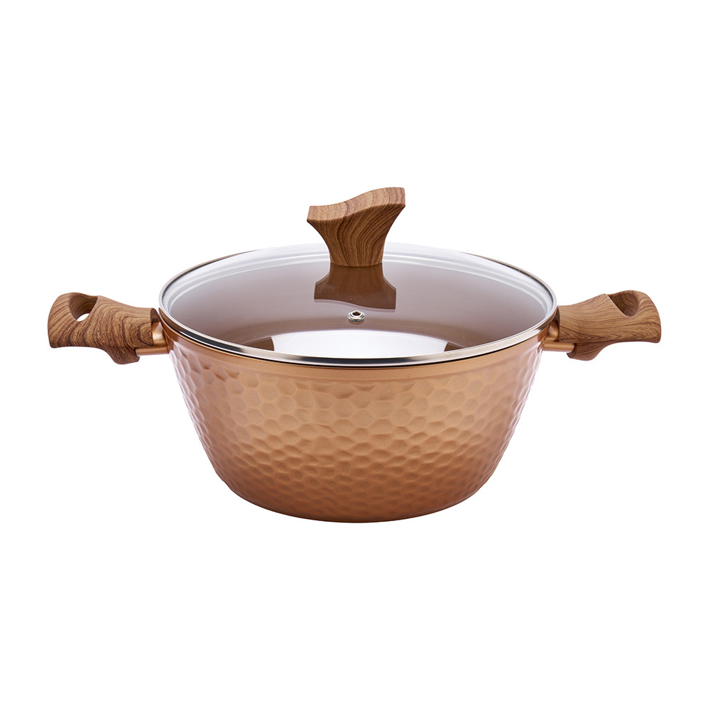 Batterie 7 pièces "Martelé"