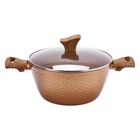 Batterie 7 pièces "Martelé"