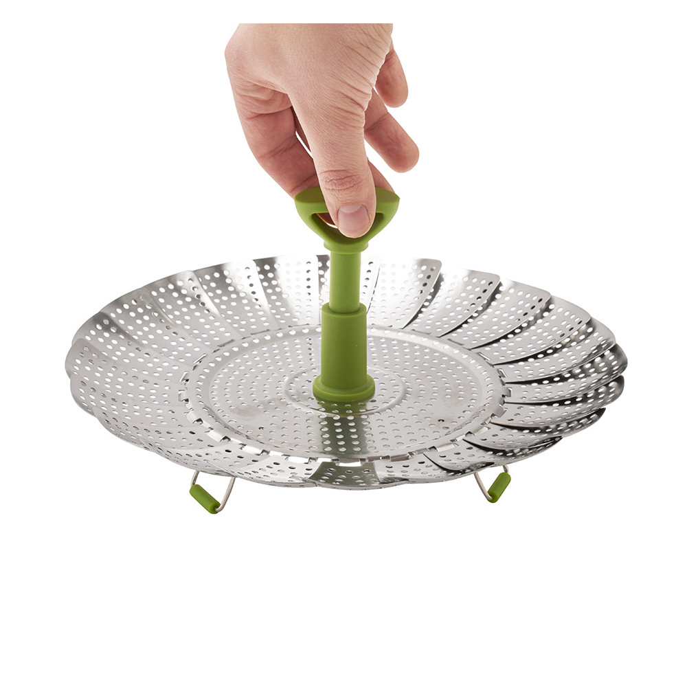 Panier vapeur pliable