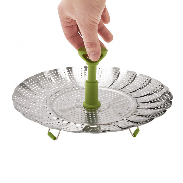 Panier vapeur pliable