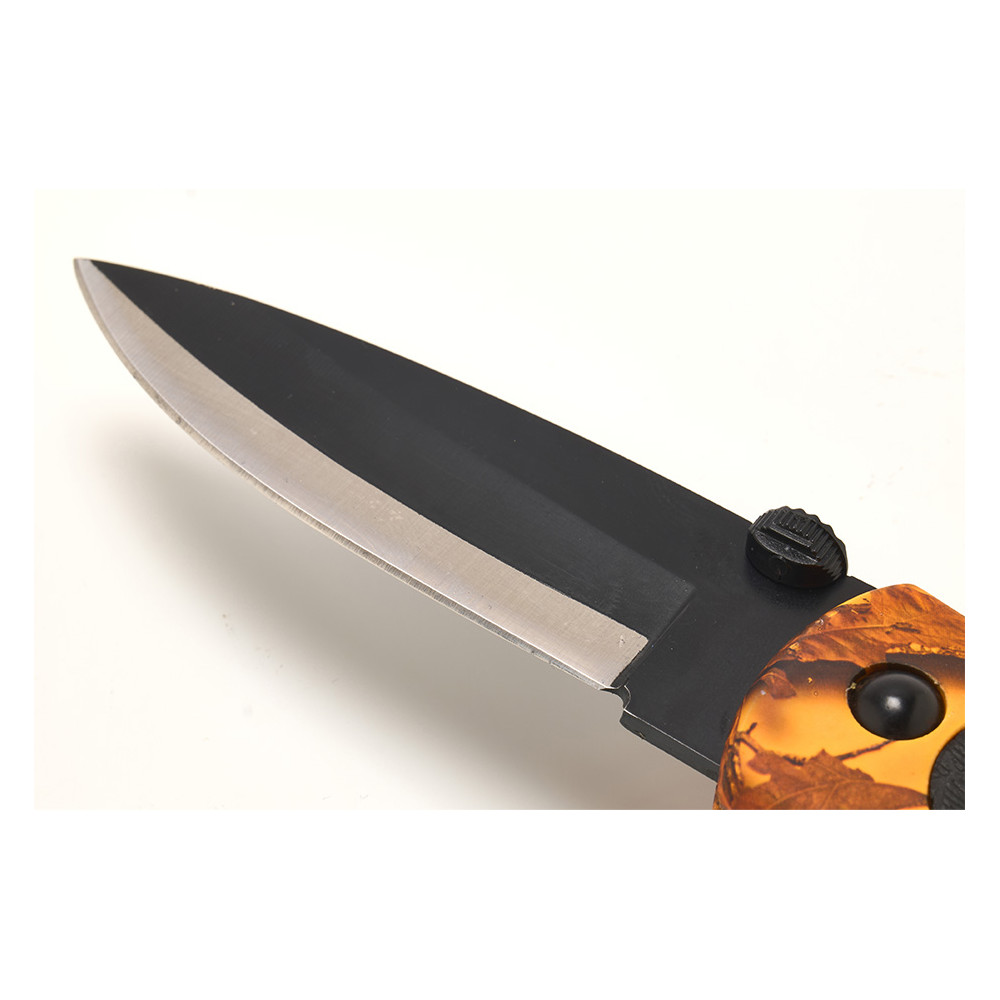 Couteau pliant 3 lames avec étui