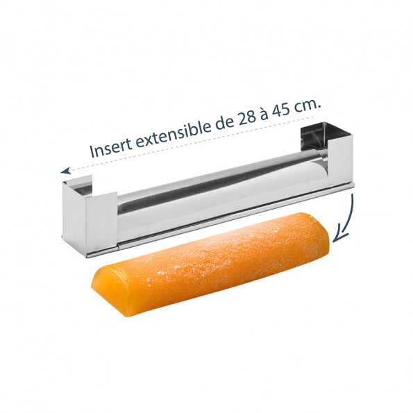 Kit moule à bûche avec insert