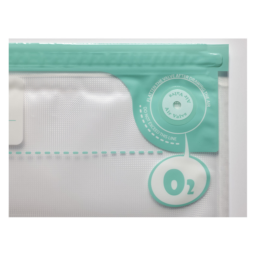 Lot de 10 sachets de conservation avec valve