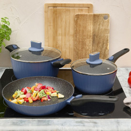 Batterie 5 pièces "Minéral"