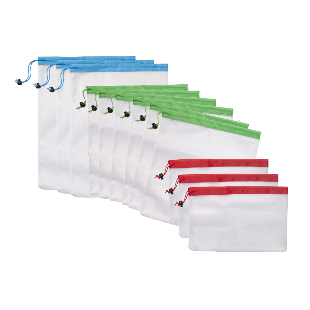 Lot de 12 filets à légumes