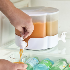 Distributeur de boisson compartimenté