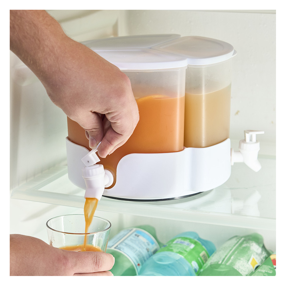 Distributeur de boisson compartimenté