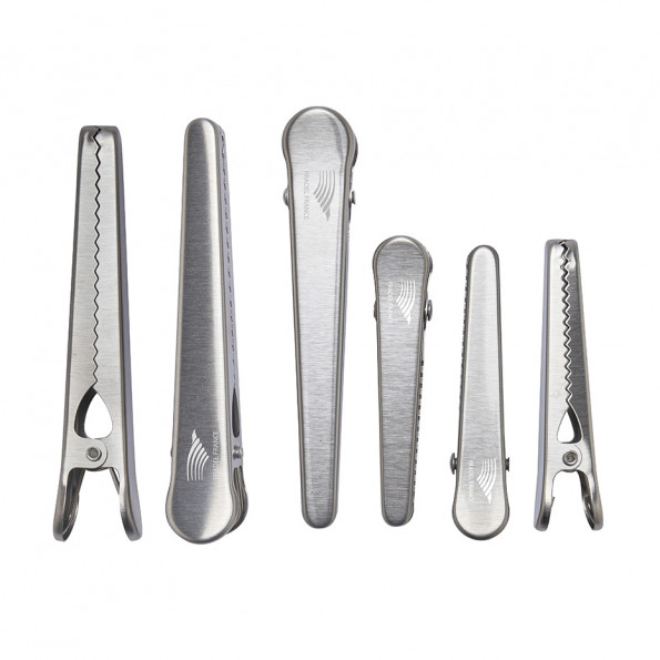 Lot de 6 pinces à sachets fraîcheur