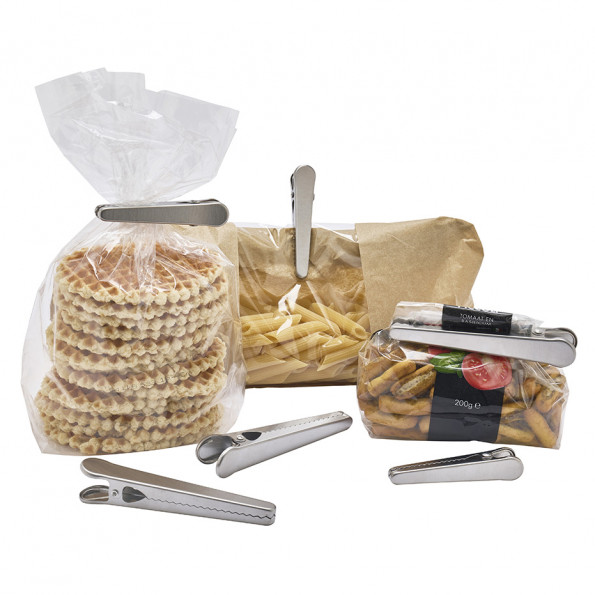 Lot de 6 pinces à sachets fraîcheur