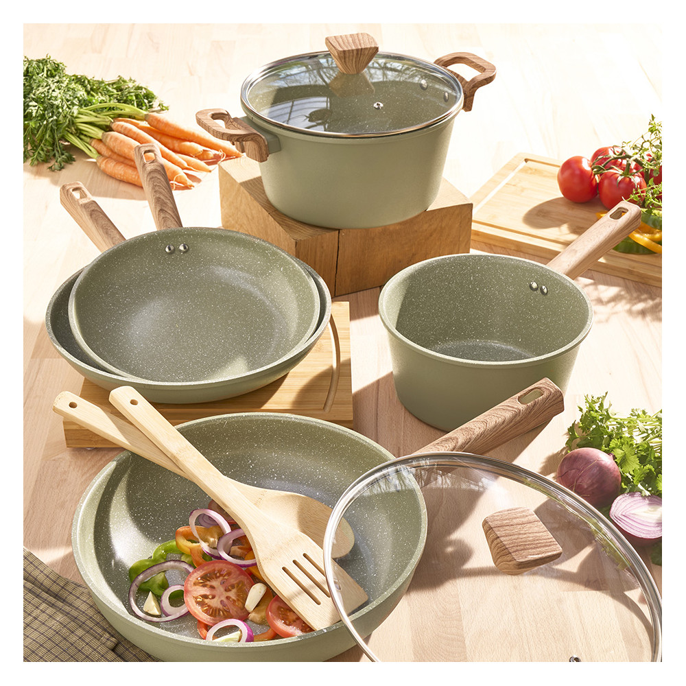 Batterie 7 pièces "Oliwood"