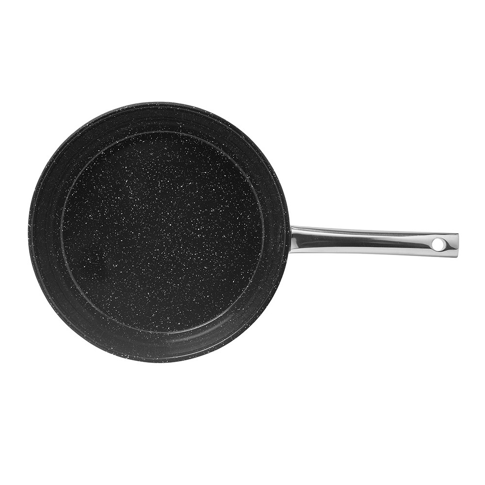 Sauteuse inox avec couvercle