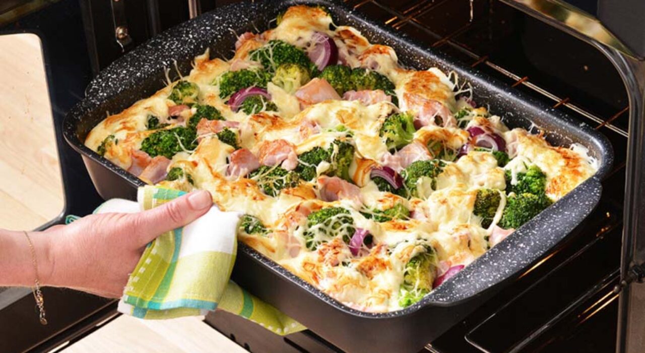 Recette d’un gratin de poulet aux brocolis