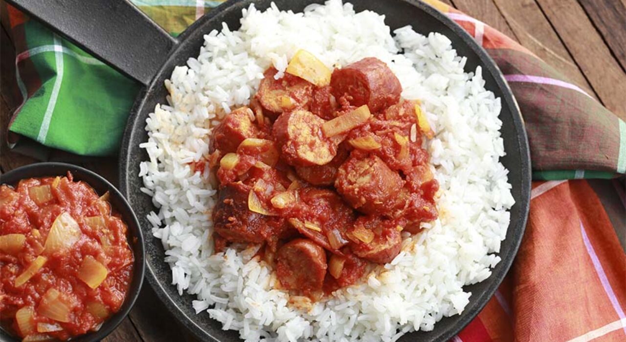 Recette du rougail saucisses