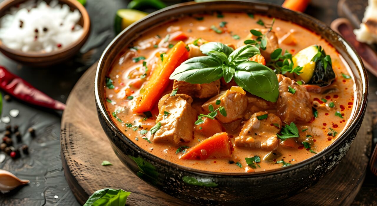 Recette du poulet au Butternut et Champignons