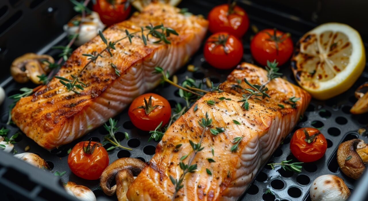 Recette de saumon au Airfyer