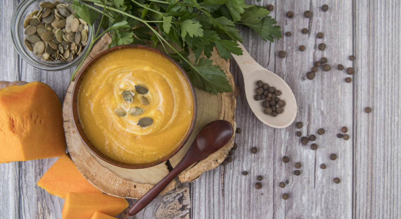 Recette d’un velouté de potimarron