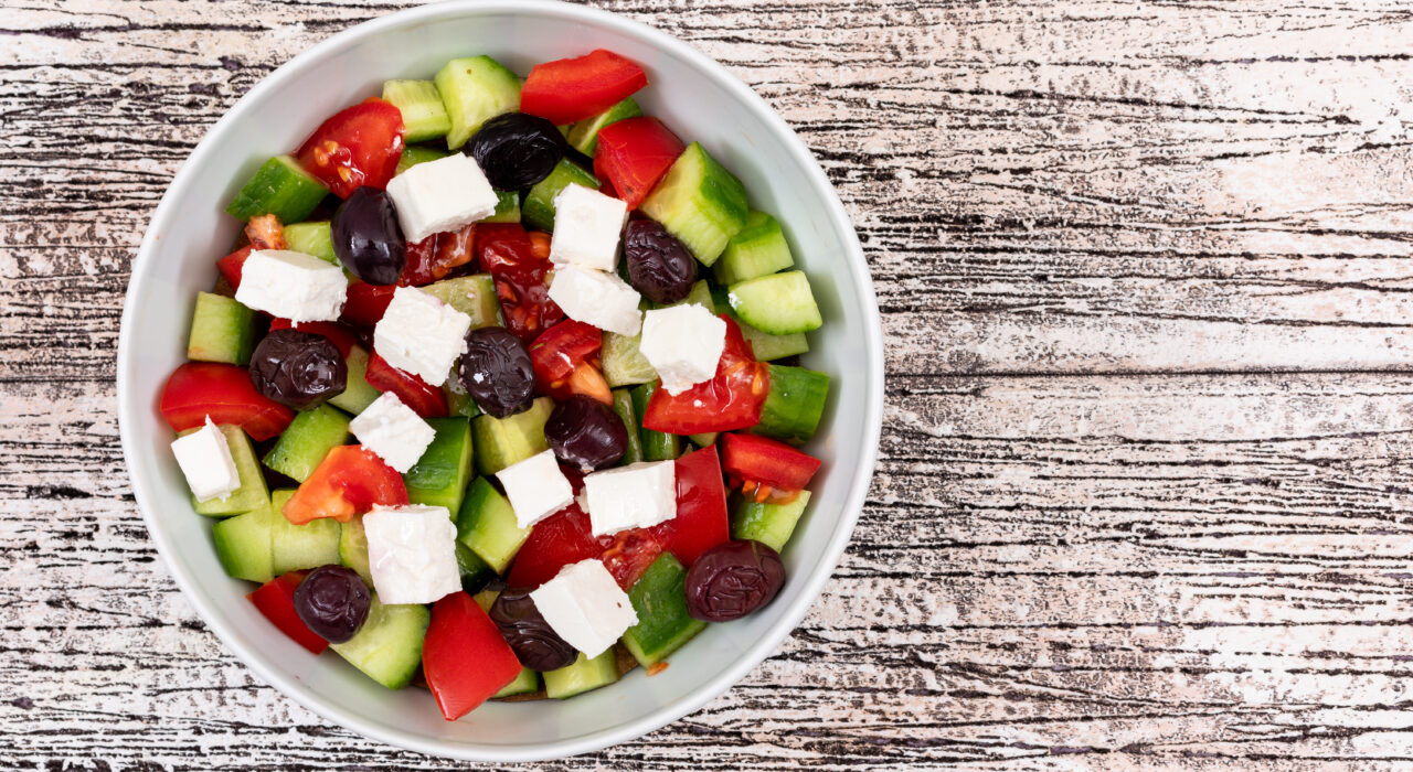 Recette de la salade Grecque